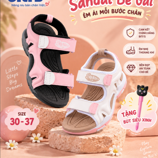 Sandal Biti's Cool Kids Club Bé Gái  ( size 30-38)