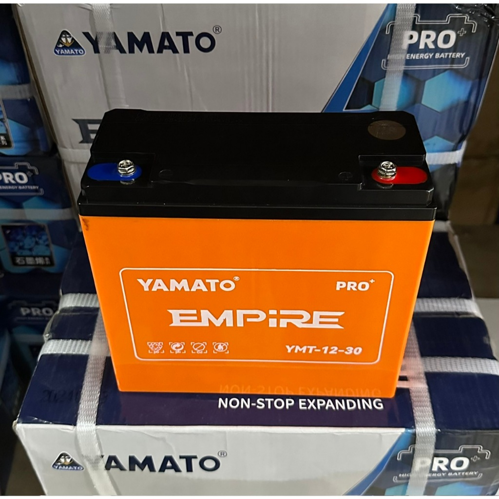 Ắc quy Yamato Empire PRO 12V-30AH dòng cao cấp nặng cân