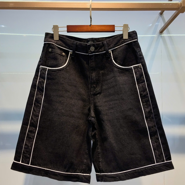 Quần đùi MONOGRAM DENIM SHORT chính hãng Mikenco Denim
