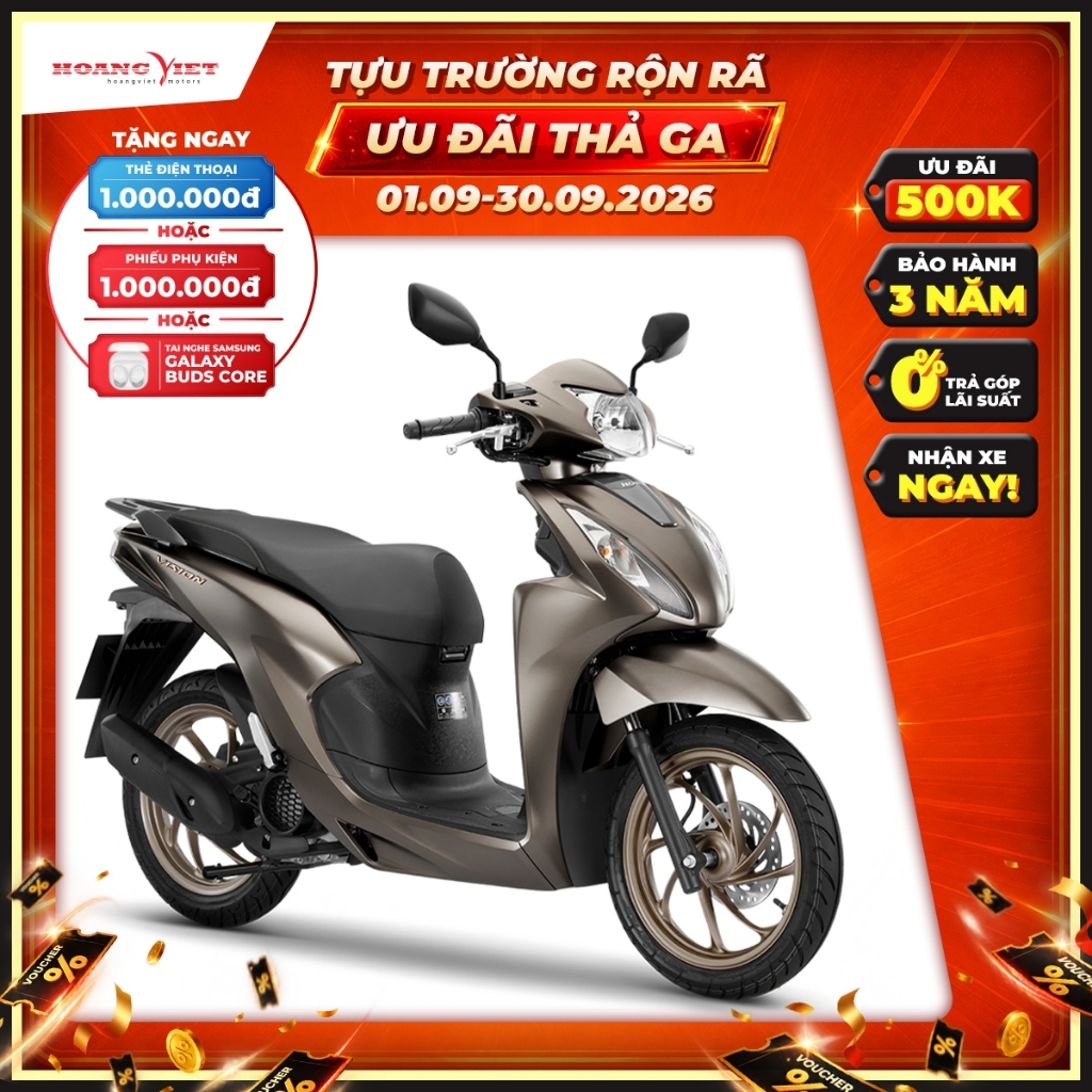 Xe Máy Honda Vision 2026 - Phiên Bản Đặc Biệt
