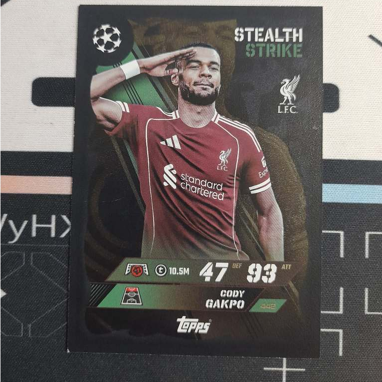 [Thẻ cầu thủ bóng đá] Cody Gakpo - Liverpool - Stealth Strike