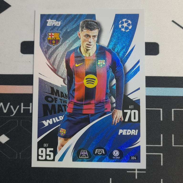 [Thẻ cầu thủ bóng đá] Pedri - Barcelona - Man of the Match