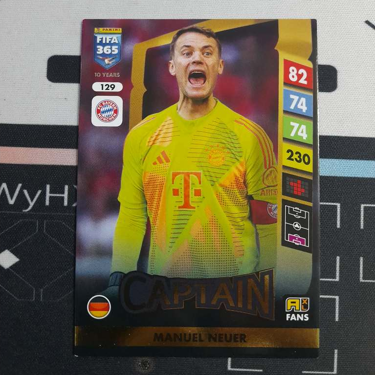 [Thẻ cầu thủ bóng đá] Manuel Neuer - Bayern Munich - Captain