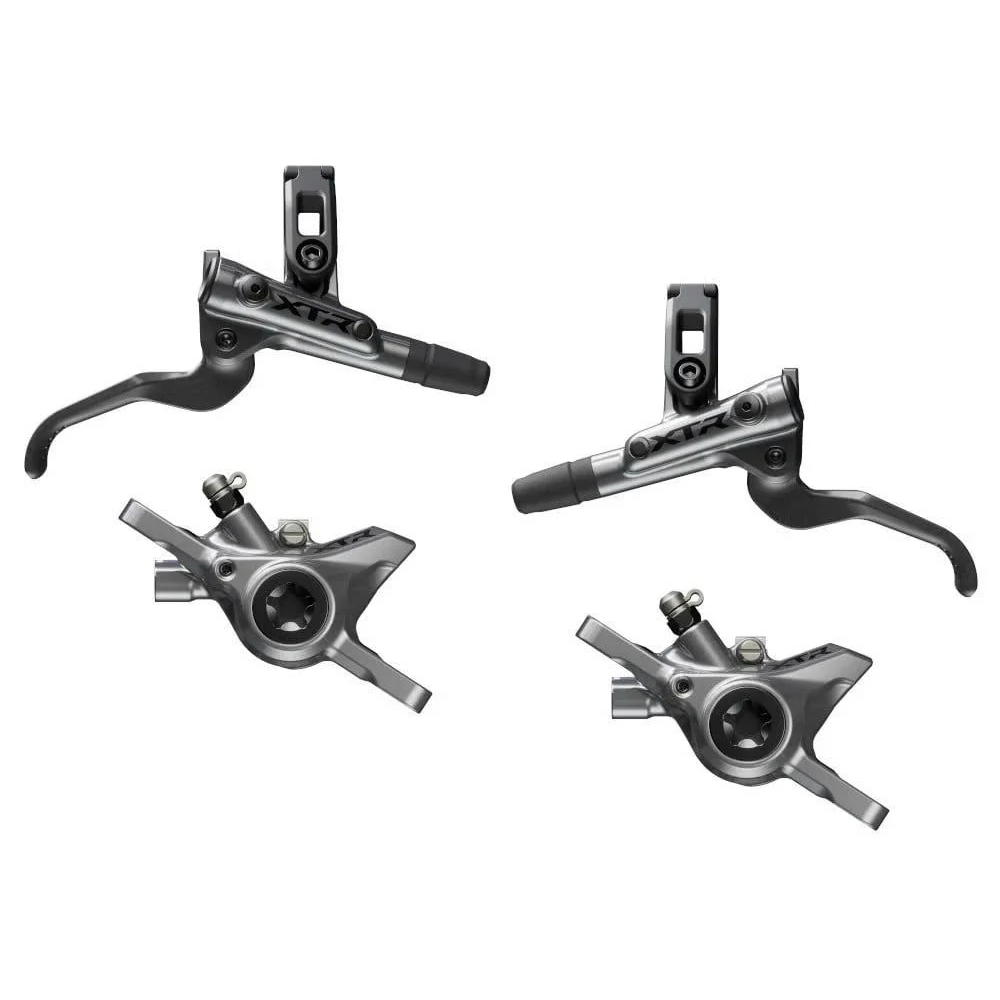 Phanh Dầu Shimano XTR M9200 2 Piston (Mới Nhất) + Tặng Chai Dầu Sáp Tra Xích
