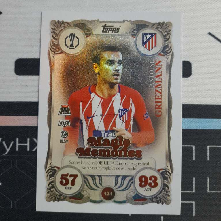 [Thẻ cầu thủ bóng đá] Antoine Griezmann - Aletico Madrid - Magic Memories