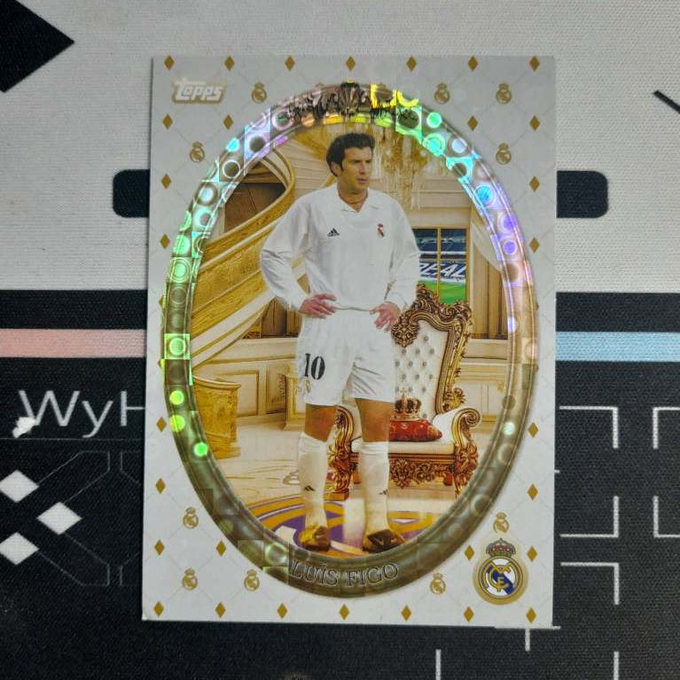 [Thẻ cầu thủ bóng đá] Luis Figo - Real Madrid - Insert