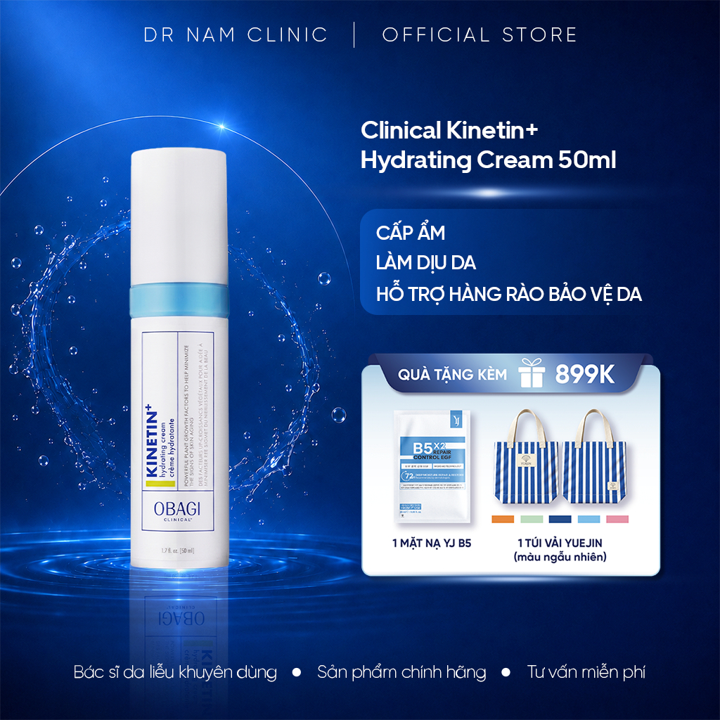Kem Dưỡng Ẩm Làm Dịu Da OBAGI Clinical Kinetin+ Hydrating 50ML