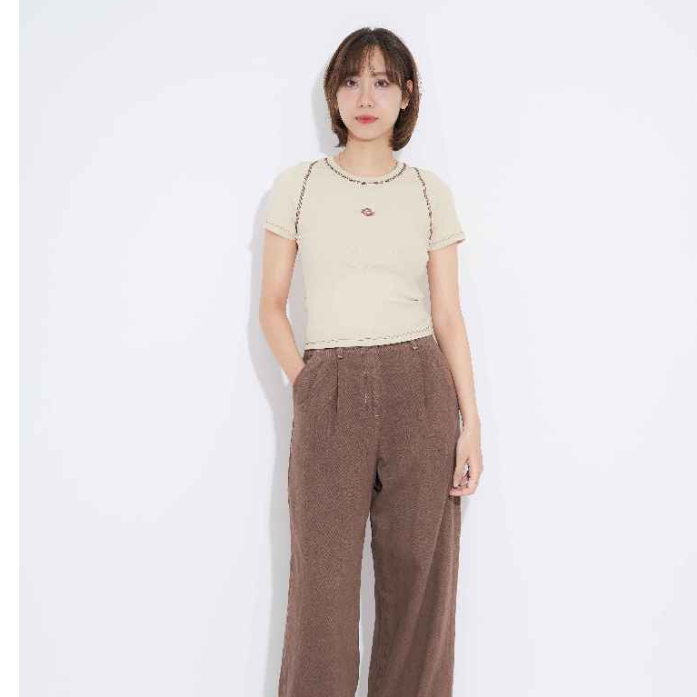 Áo thun Nữ đường may diễu trang trí TOKYOLIFE 40003417 TDH