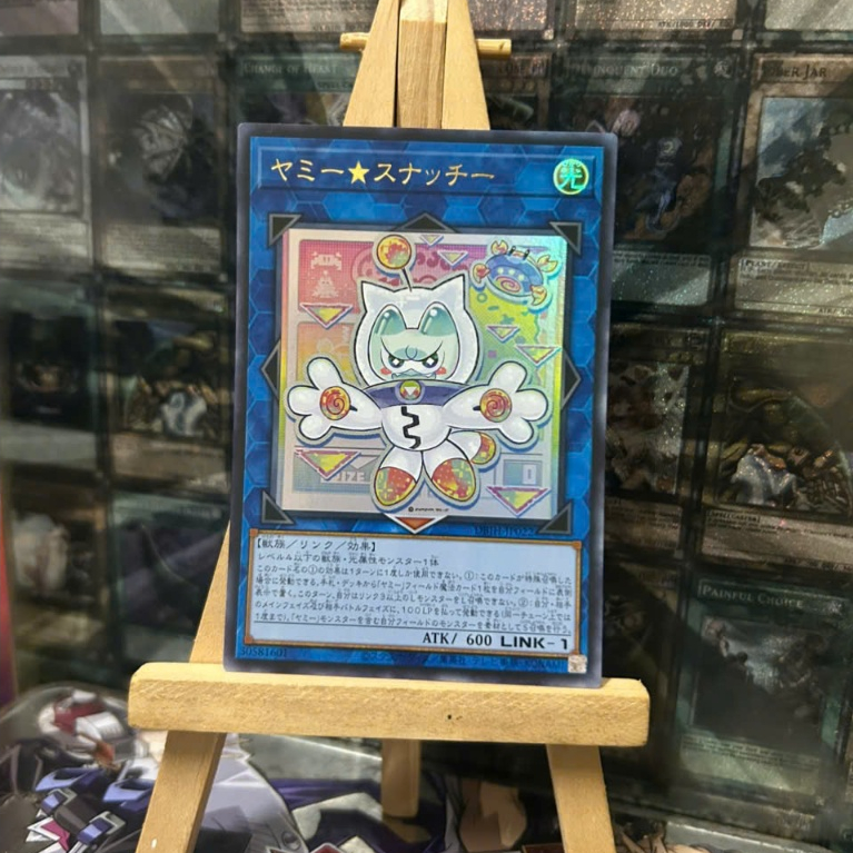 [ Đỗ Lạc 2 Yugioh ] Thẻ Bài Mint90 Yugioh Link Yummy Snatchy