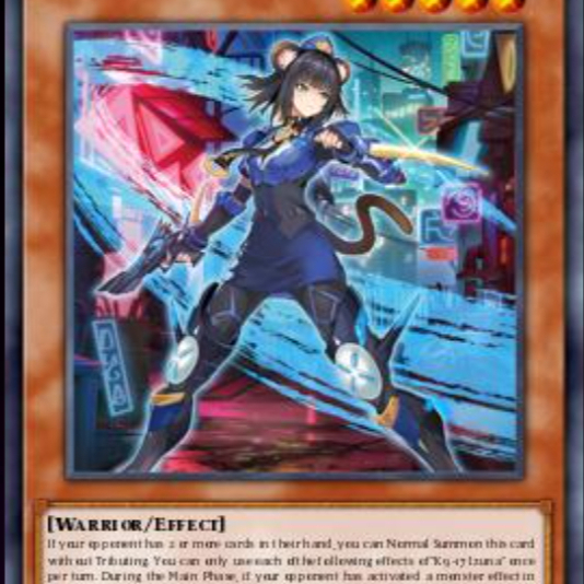YVN bài Yugioh chính hãng x1 card MAMO-EN062 "K9-17 Izuna" Ultra Rare