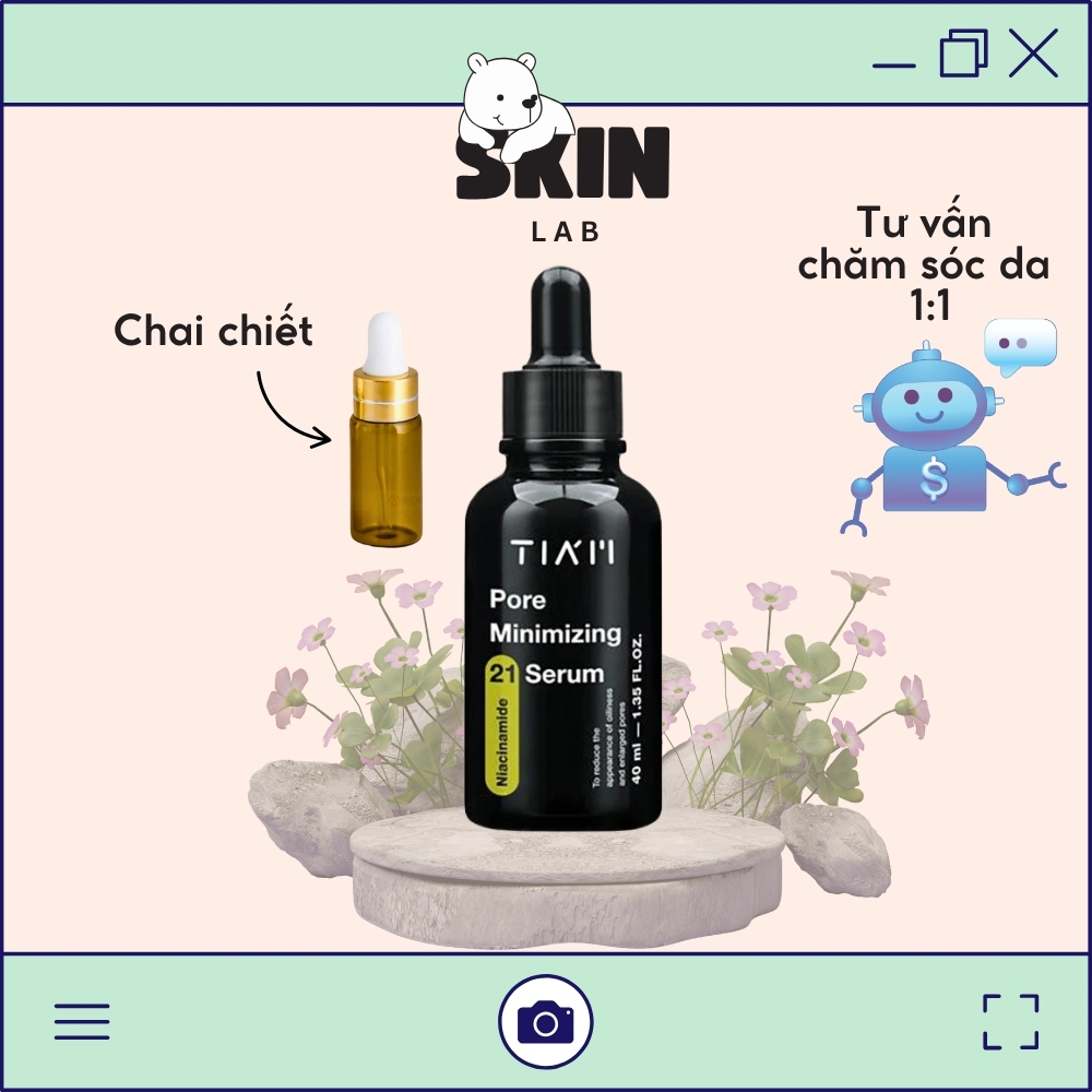 [TIAM]_Tinh chất kiềm dầu, thu nhỏ lỗ chân lông Tiam Pore Minimizing 21 Serum