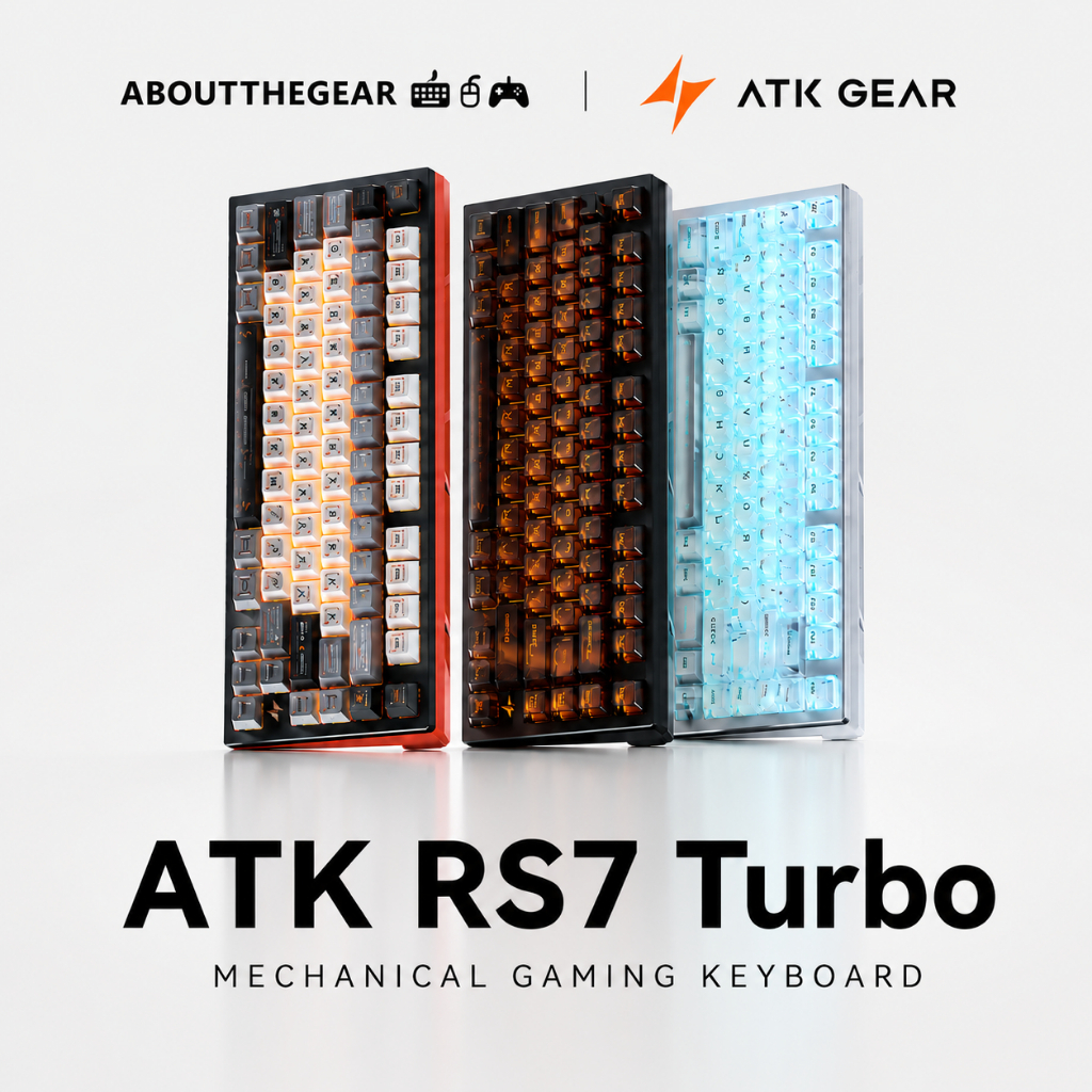 Bàn phím Gaming ATK RS7 Turbo – Rapid Trigger (NEWSEAL-BH 12 THÁNG)