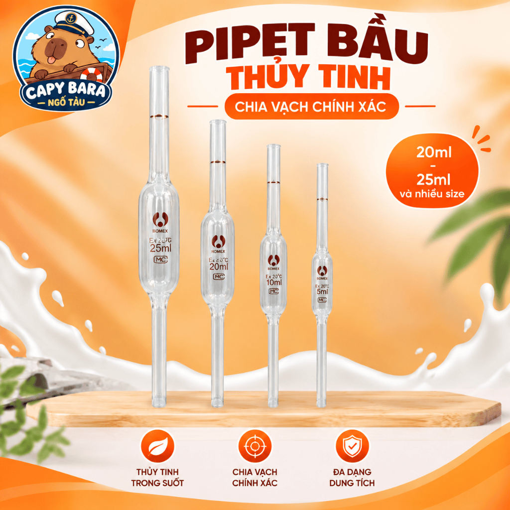 PIPET BẦU THỦY TINH