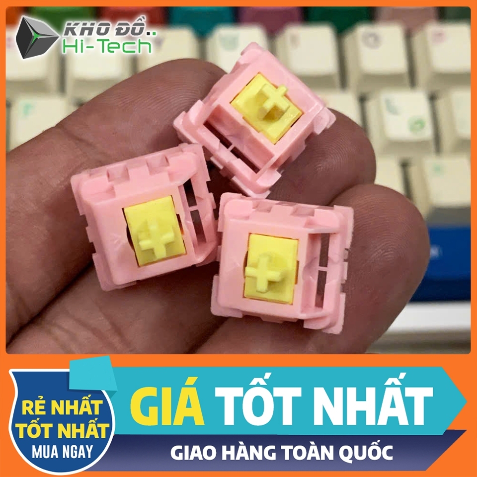 [BÁN LẺ] Switch KTT nhiều loại đã burn-in & lube tay mượt mà 💖 𝘍𝘳𝘦𝘦𝘴𝘩𝘪𝘱 💖 KTT switch | Stem Dài Âm T