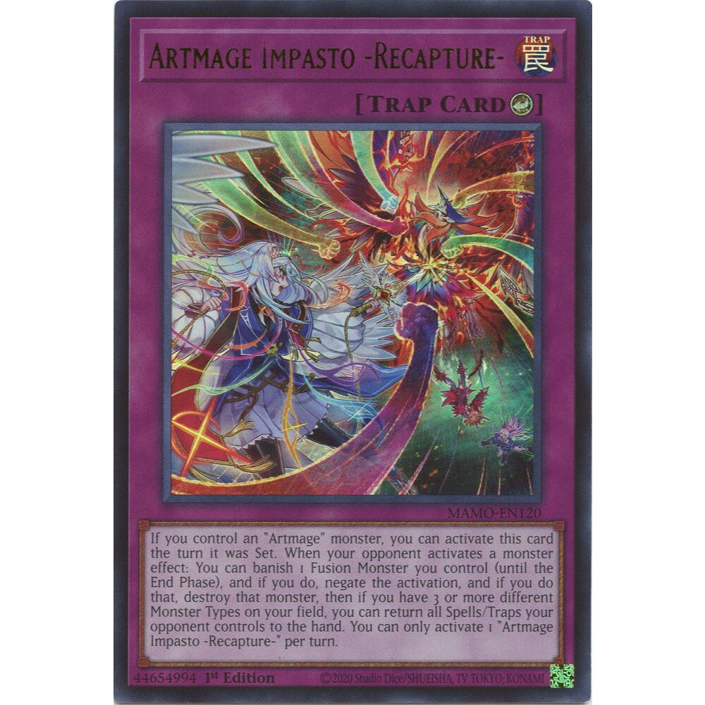 (PhUyên) Thẻ bài TCG-UK Artmage Impasto -Recapture- - Magnificent Monsters (MAMO)
