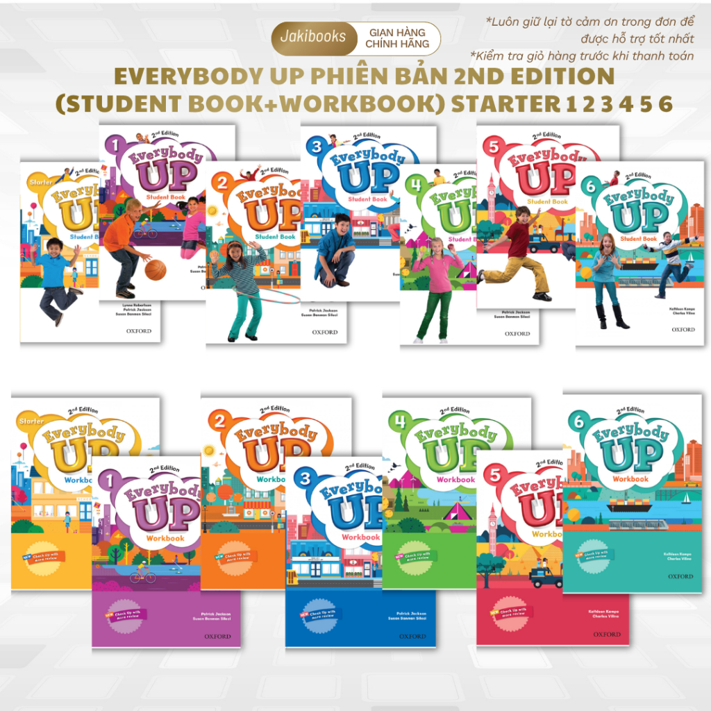 Sách tiếng Anh - Everybody Up 2nd Edition (Lẻ Student Book/Workbook)