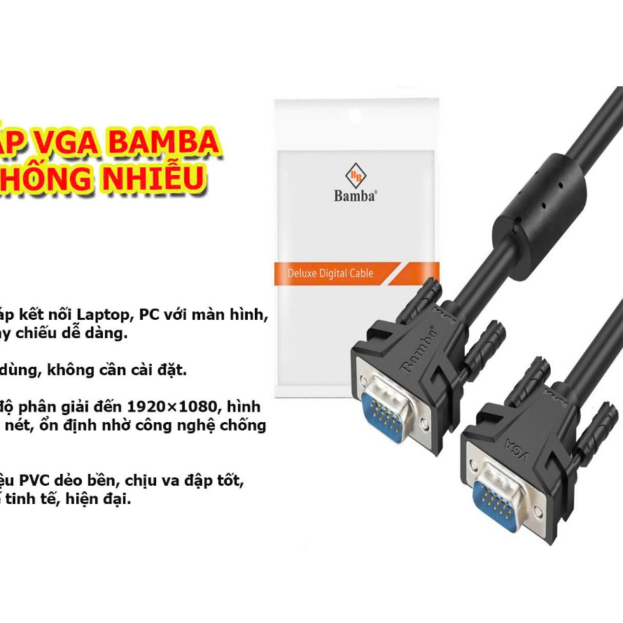 Cable Vga Bamba 5M/10M/15M/20M/25N/30M