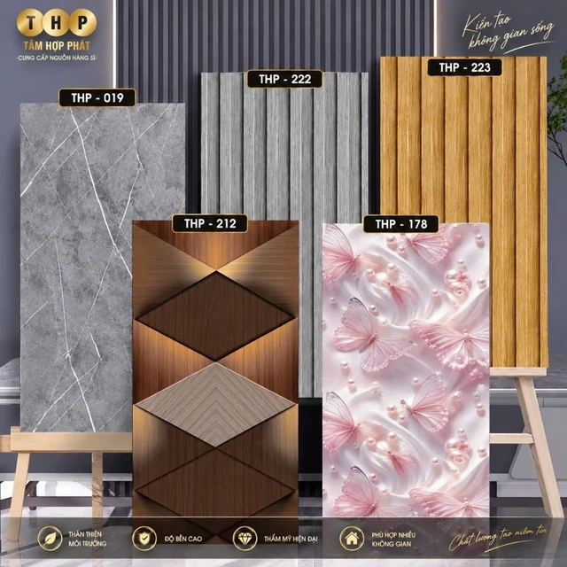 Combo 50 Tấm THP vân đá xốp pvc dán Tường Decor Nhà Cửa,Phòng Khách,...Có Sẵn Keo Dán KT 60*30cm