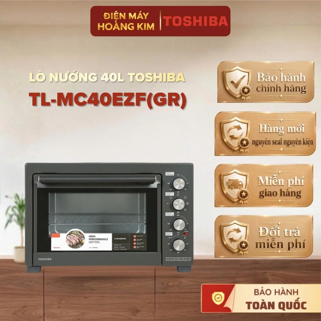 Lò nướng 40L Toshiba TL-MC40EZF(GR) Cao Cấp Chính Hãng