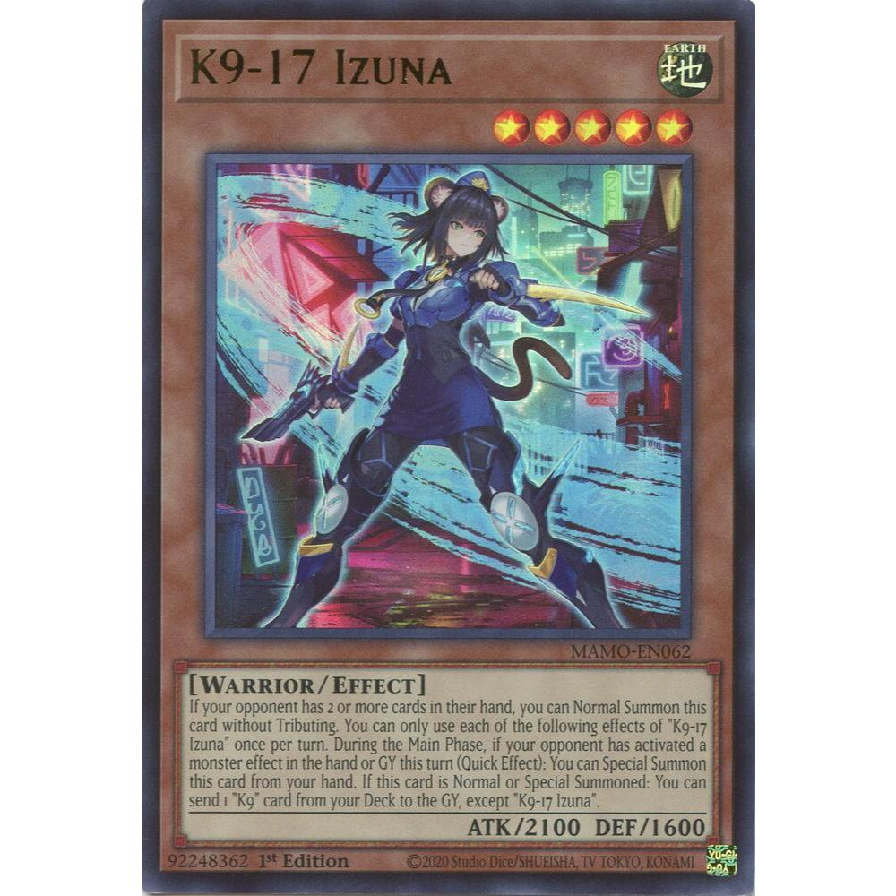 (PhUyên) Thẻ bài TCG-UK K9-17 Izuna - Magnificent Monsters (MAMO)