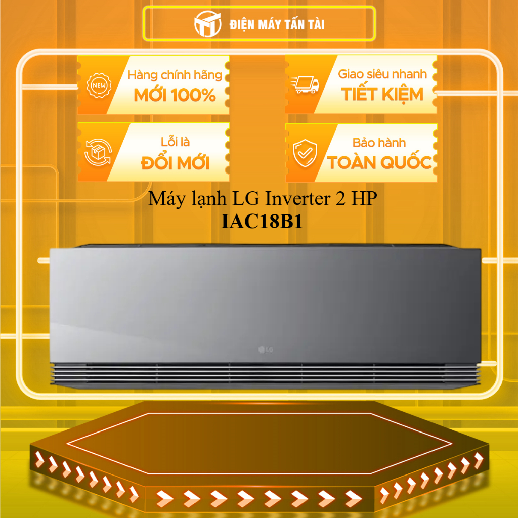 (HCM) - IAC18B1 - Máy lạnh LG Inverter 2 HP IAC18B1 - MIỄN PHÍ GIAO HCM