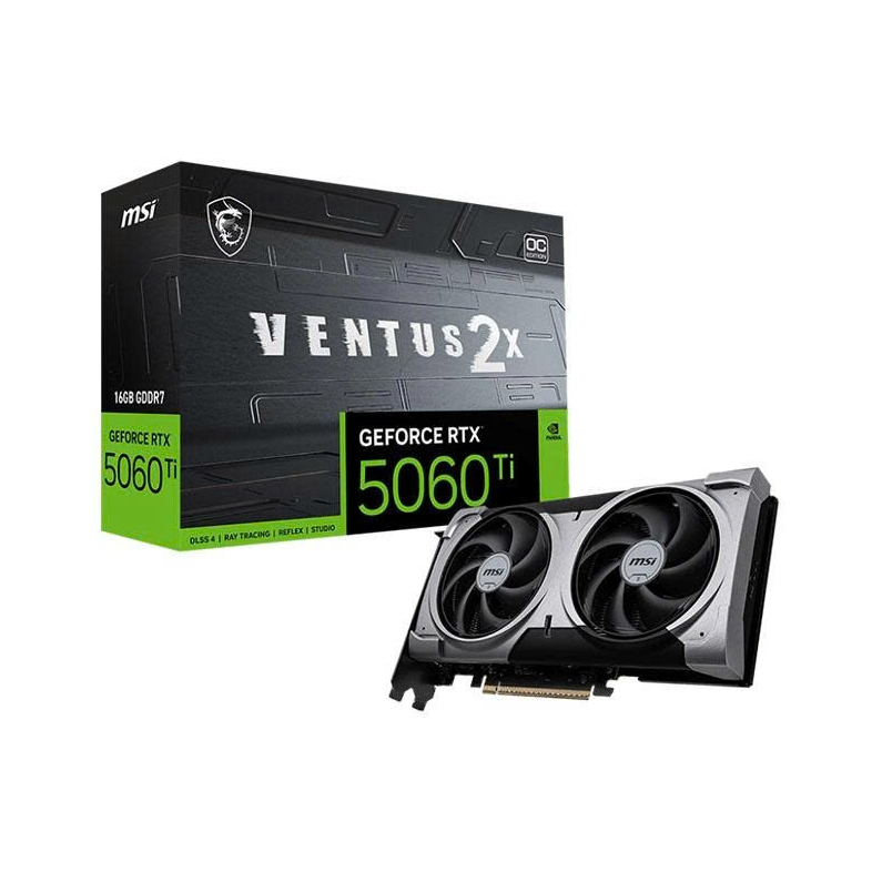 VGA MSI GeForce RTX 5060 Ti 16G VENTUS 2X OC PLUS FULL VAT Chính Hãng