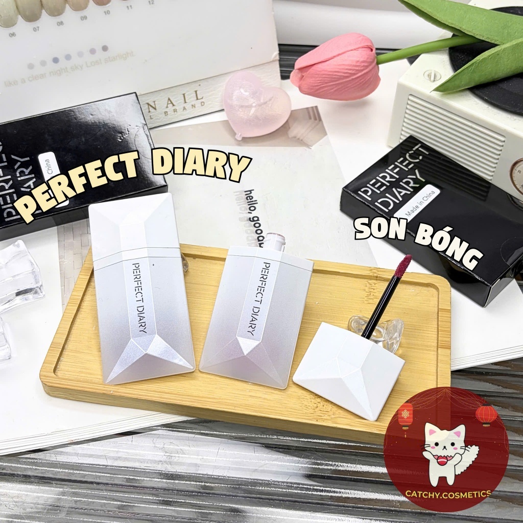 [PERFECT DIARY] Son Bóng Perfect Diary Glistening Glossy Lip Stain, 4ml