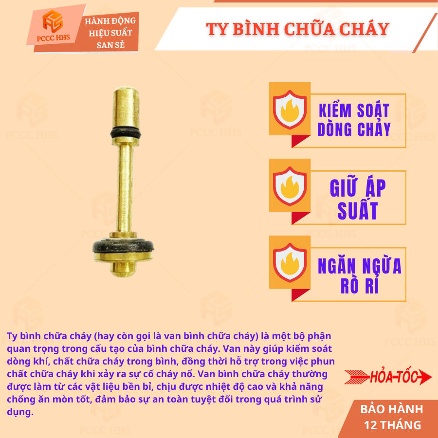 Ty bình chữa cháy bột 4kg-8kg.
