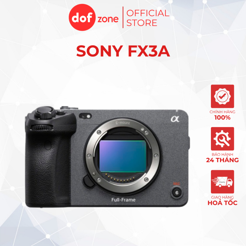 SONY FX3A BODY | CAMERA CINEMA FULL-FRAME 4K 120P 10-BIT | CINEMA LINE | CHÍNH HÃNG