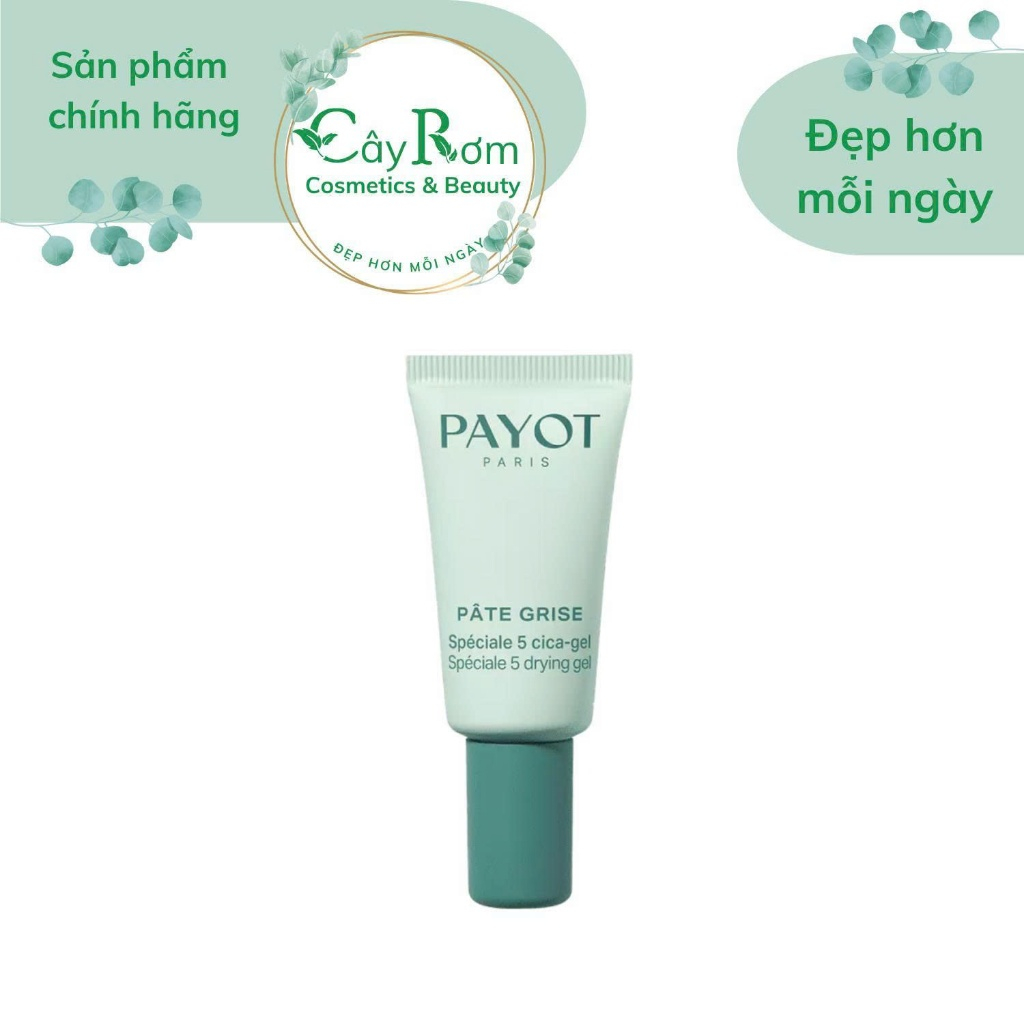 Gel Chấm Mụn PAYOT 15ml Gom Cồi Và Làm Mờ Sẹo Mụn Payot Speciale 5 Drying | Cây Rơm Cosmetics