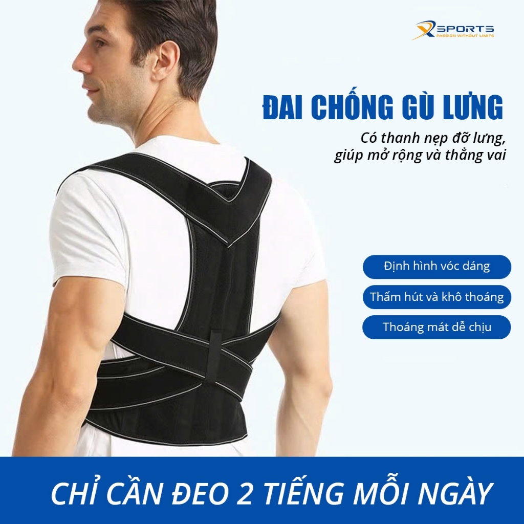 Đai lưng định hình cột sống Xsports XP404