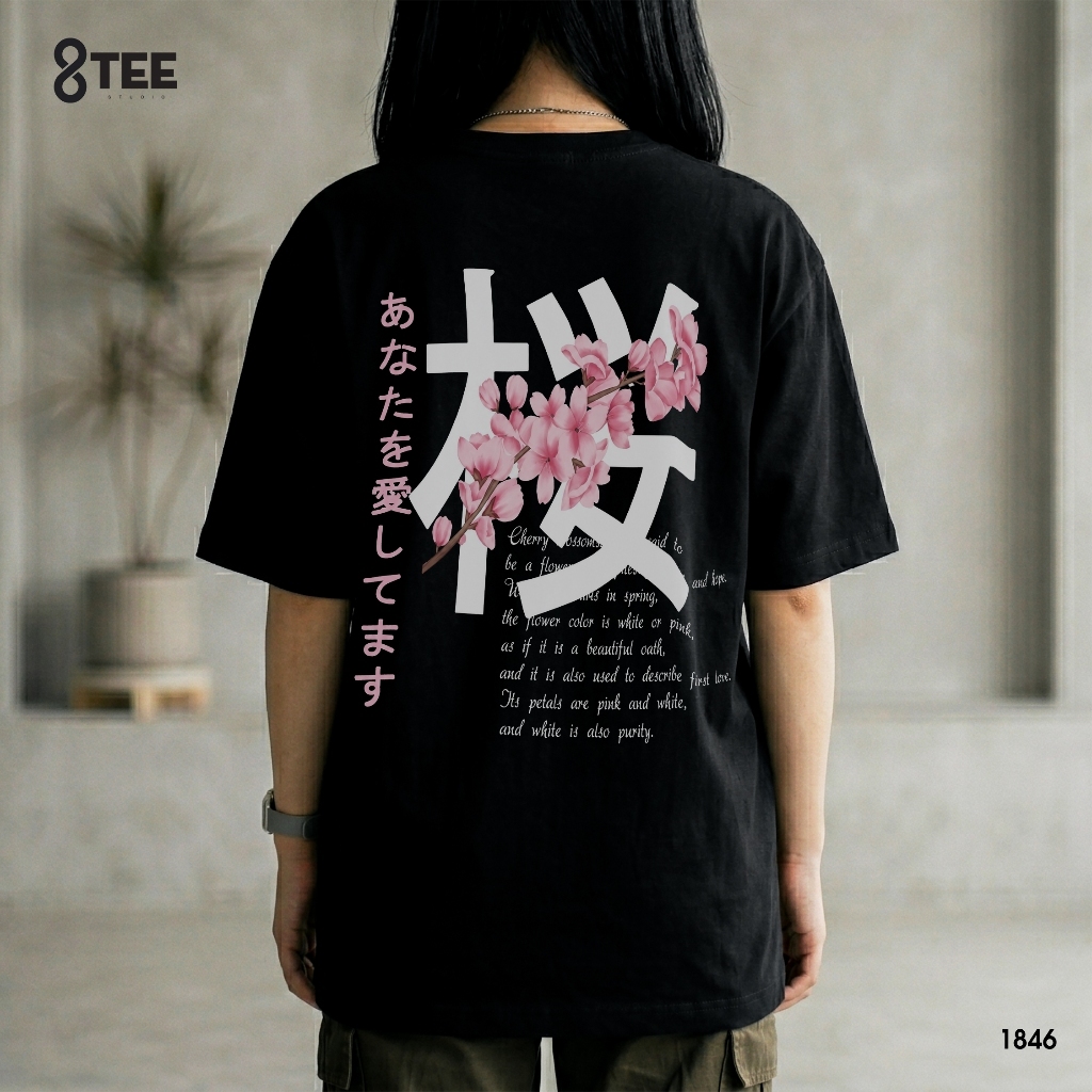 Áo Thun Áo Phông Oversize Form Rộng Unisex Cotton 250gsm Nam Nữ Phong Cách Nhật 8Tee Studio THT1846