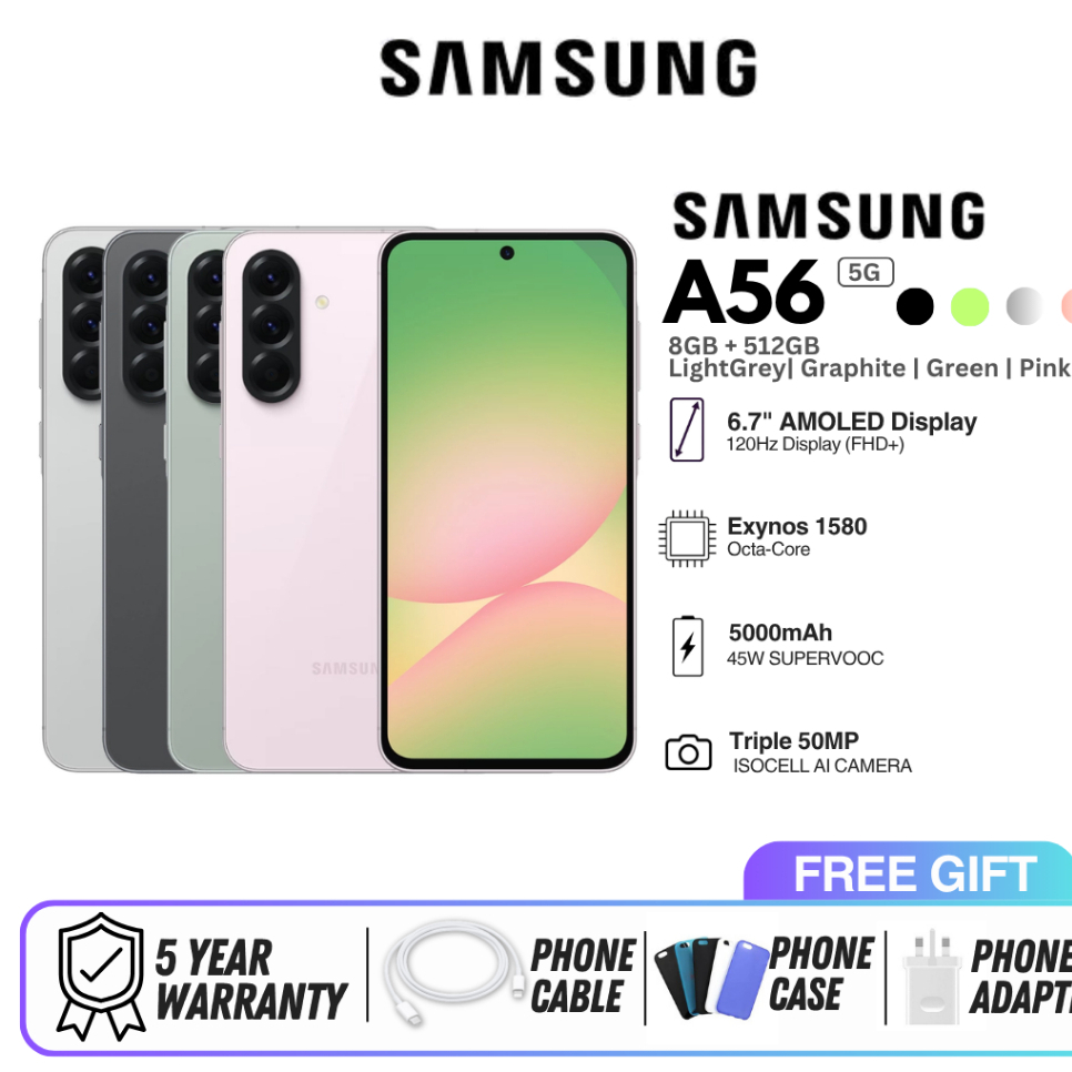 Điện Thoại Samsung Galaxy A56 5G 8GB/256GB Chính Hãng