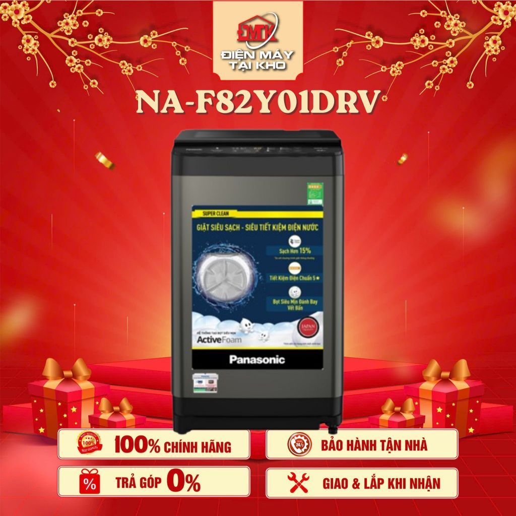 Máy giặt Panasonic 8.2 kg NA-F82Y01DRV
