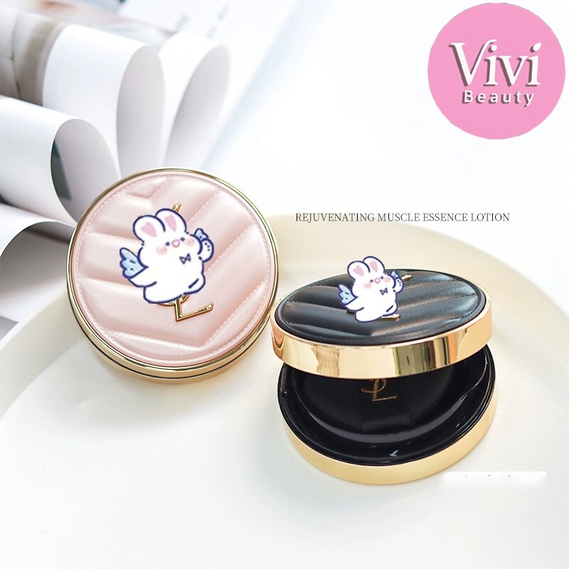 Phấn Nước Cushion ɣ.5.L Cushion  Le Cushion Encre De Peau Cushion Foundation Pink/Black
