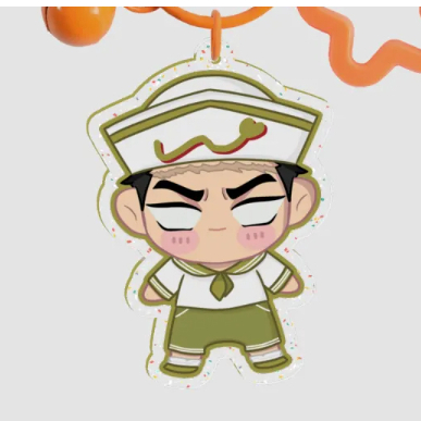 KNY Demon Slayer - Baby Sailor Gyomei Glitter Acrylic Keychains