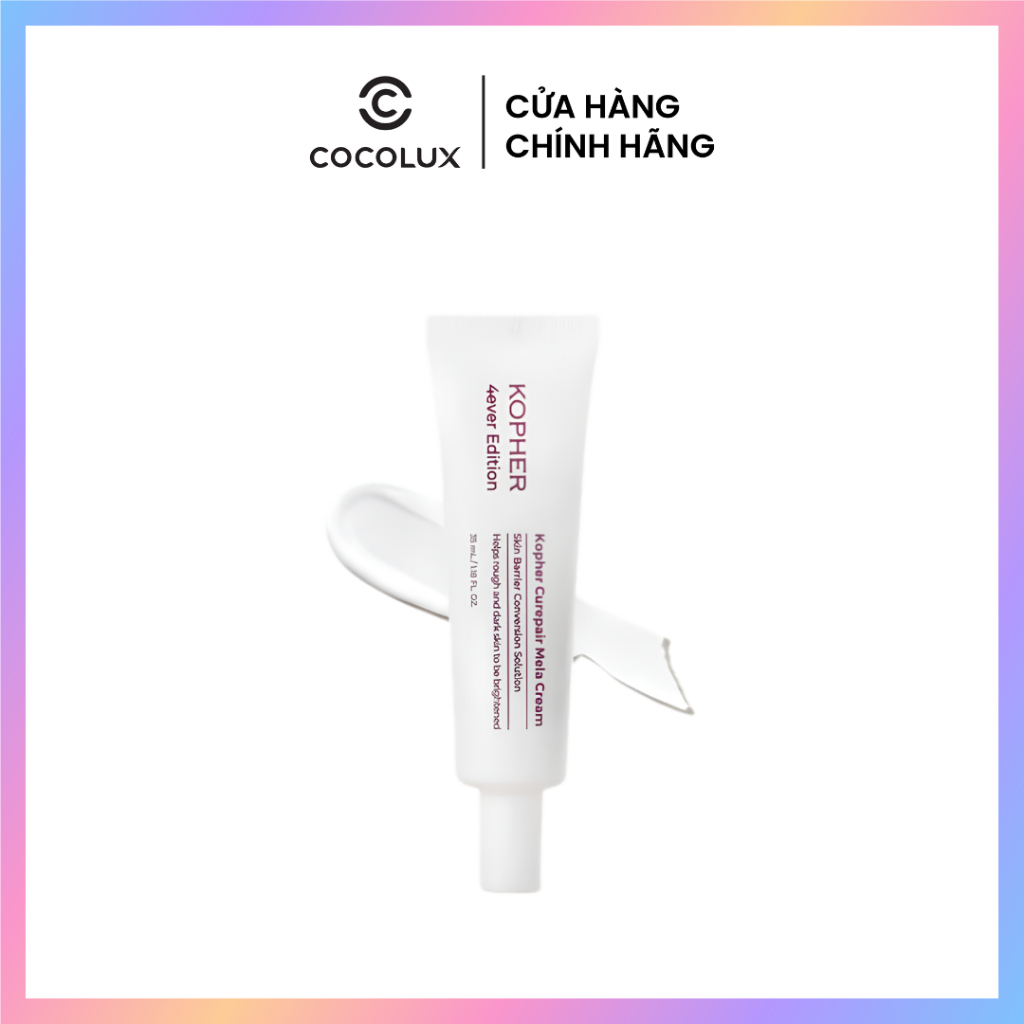 Kem Dưỡng Kopher Trắng Mờ Thâm Nám Trẻ Hóa Toàn Diện Curepair Mela Cream 35ml