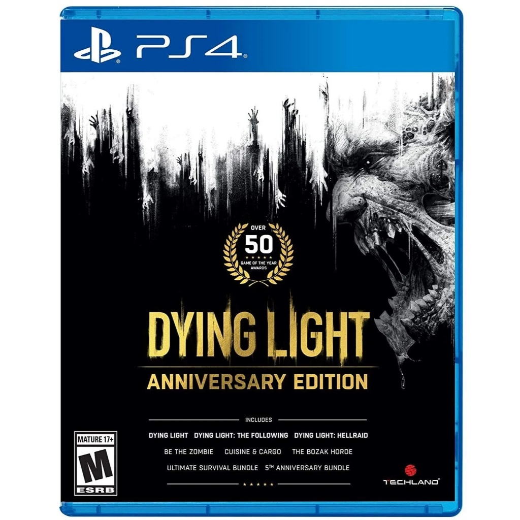 Đĩa Game Dying Light Anniversary Edition (2ND) PS4 PS5
