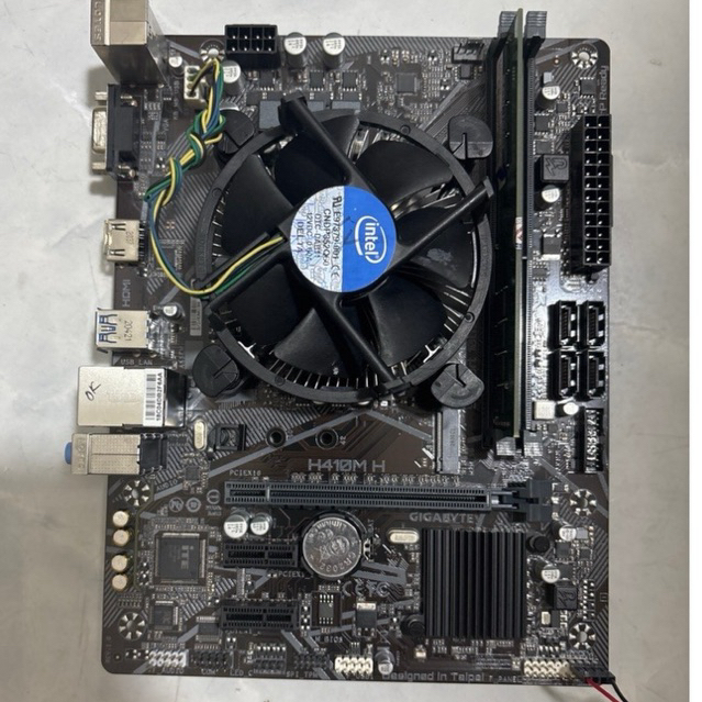 combo h410 g6400 8gb ram tặng fe và fan tản nhiệt