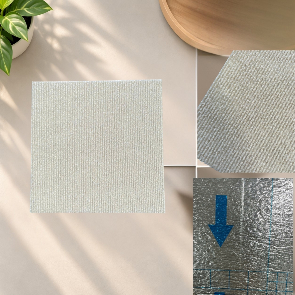 Thảm nỉ dán sàn tự dính 30x30cm dày 4–5mm - ảnh 10
