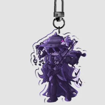 Nullscape // Cadence Double-Sided Keychain