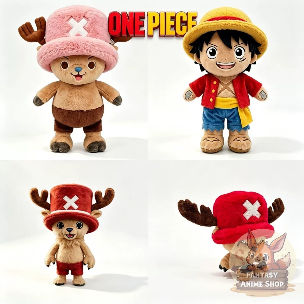 Thú nhồi bông One Piece nhân vật Chopper Luffy gấu bông anime quà tặng xinh xắn