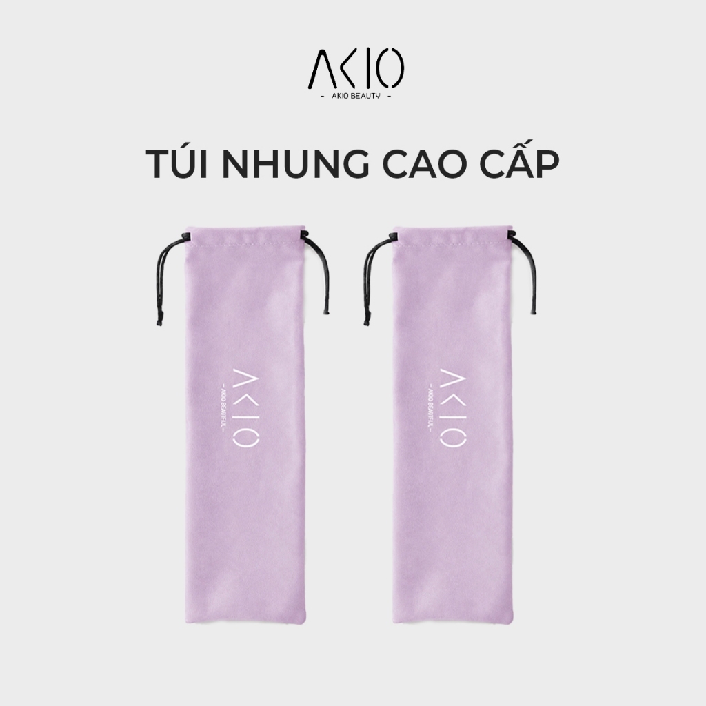 Túi nhung dây rút AKIO BEAUTY chuyên dụng đựng máy uốn tóc
