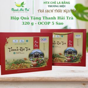 Hộp Quà Tặng Thanh Hải Trà 320g - OCOP 5 Sao - Trà Thái Nguyên