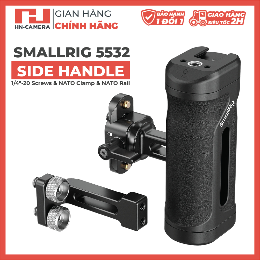 BÁNG TAY CẦM SIDE HANDLE ĐA NĂNG SMALLRIG 5532 CHO MÁY ẢNH