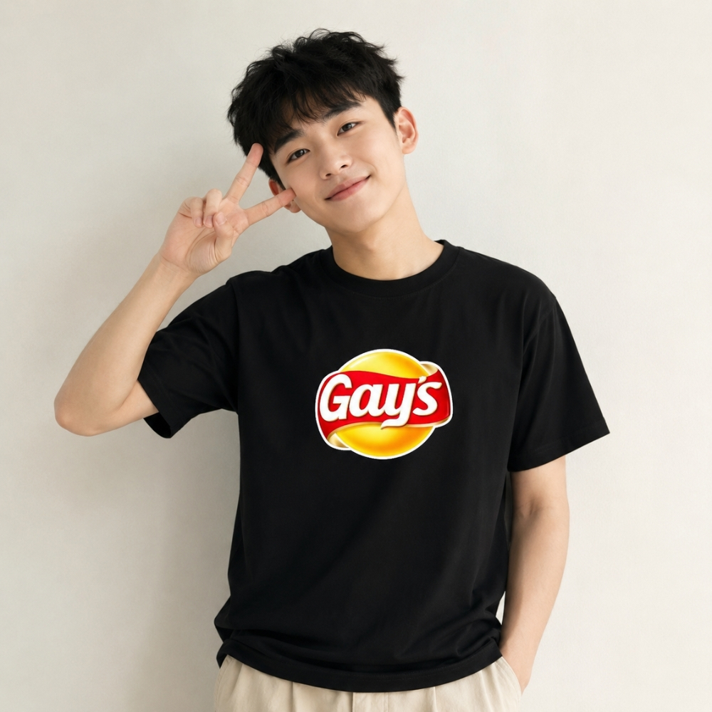 Áo In Chữ GAY'S Hài Hước cho Nam Nữ, Áo thun Unisex Poly thái Cao Cấp mềm mịn co giãn tốt 4 chiều SS