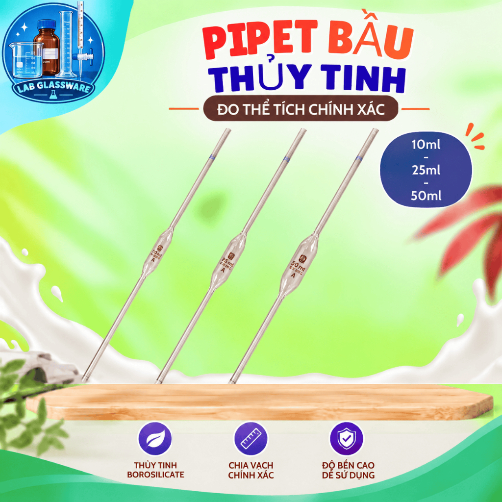 PIPET BẦU THỦY TINH