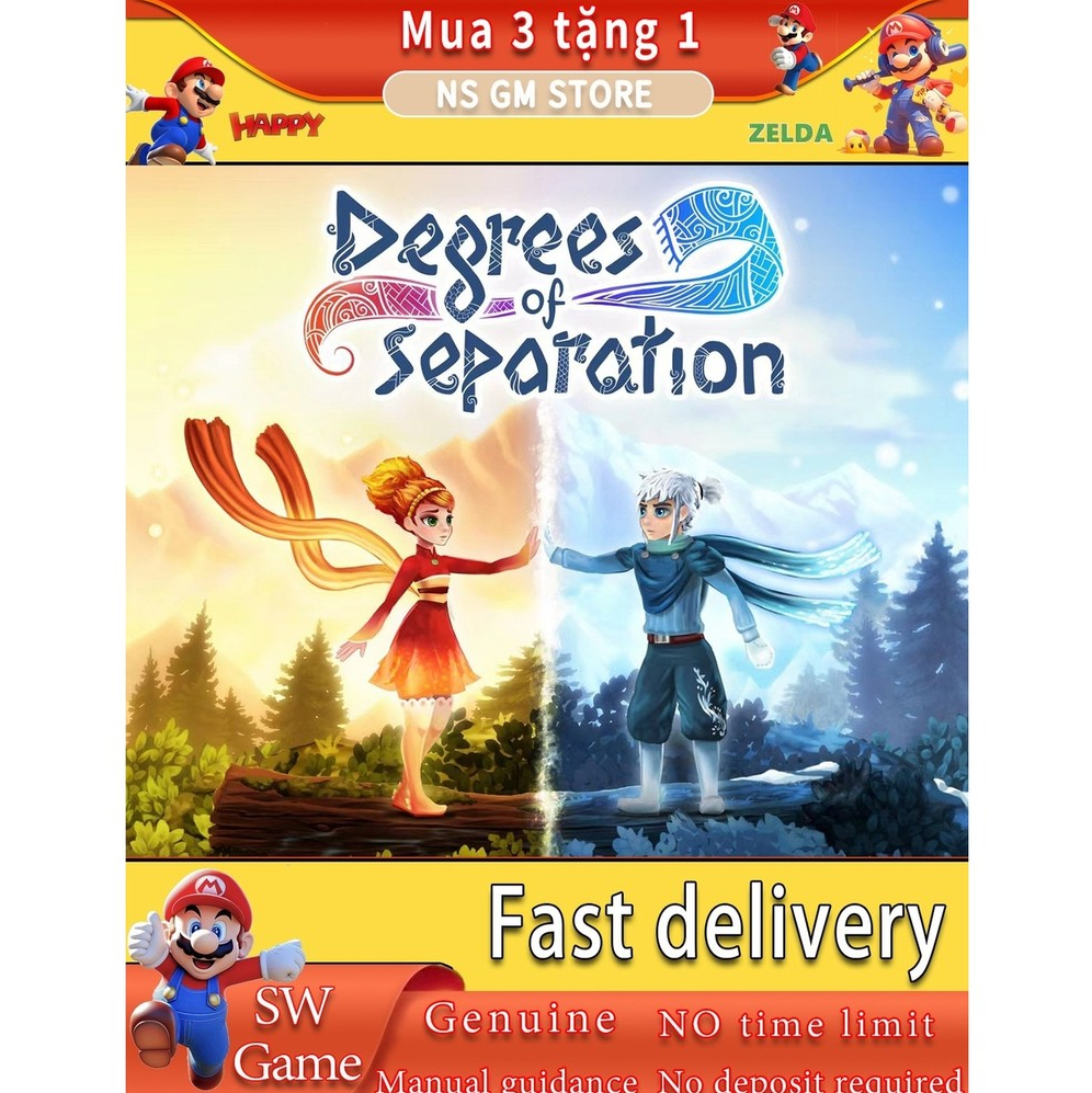 Degrees of Separation Nintendo Switch2 Game Mua 3 Tặng 1