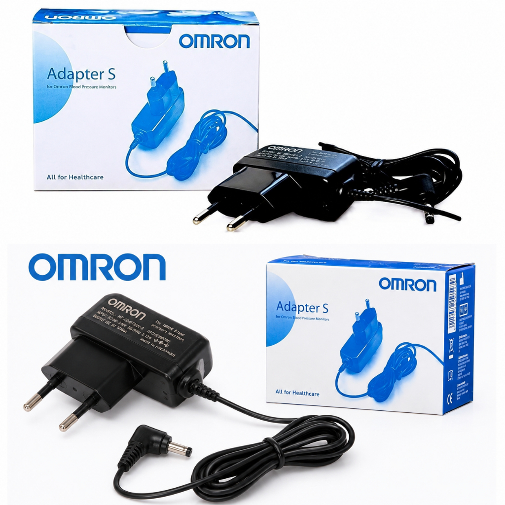 Hàng Hãng- Bộ đổi điện máy đo huyết áp Omron, adapter Omron, dùng điện trực tiếp cho máy đo huyết áp