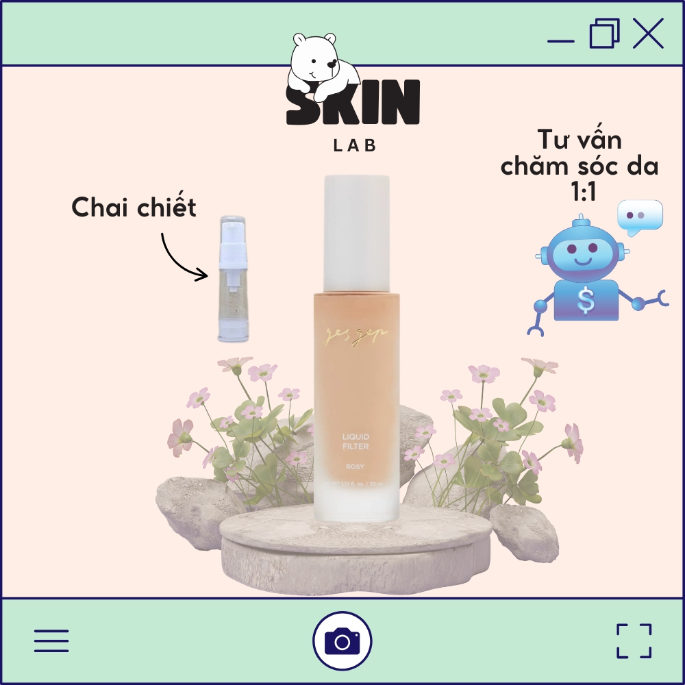 [GESGEP]_Kem nền Gesgep Liquid Filter Cream